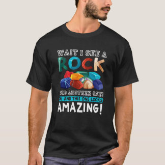 Rock Collecting Wait I See A Rock T-Shirt