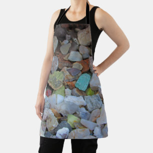 Rock Collection Nature Photo Raw Stone  Apron