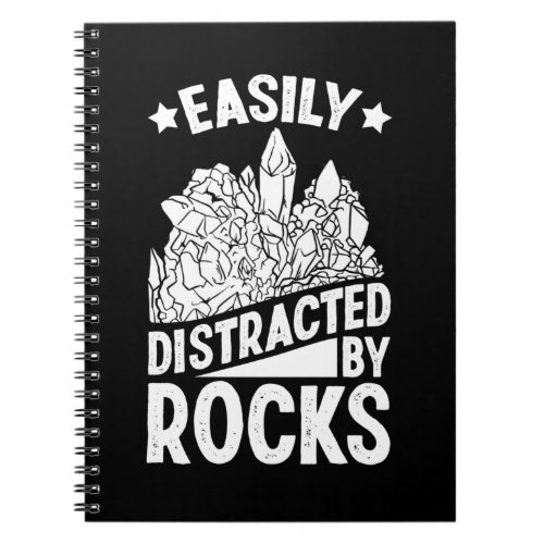 Rock Collector Geologist Funny Geology Notebook