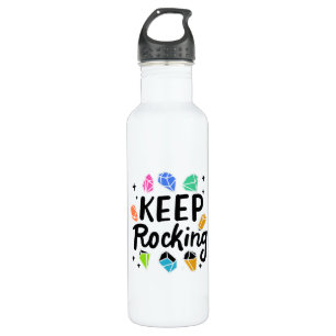 Rock Collector - Keep Rocking Stainless Steel Water Bottle