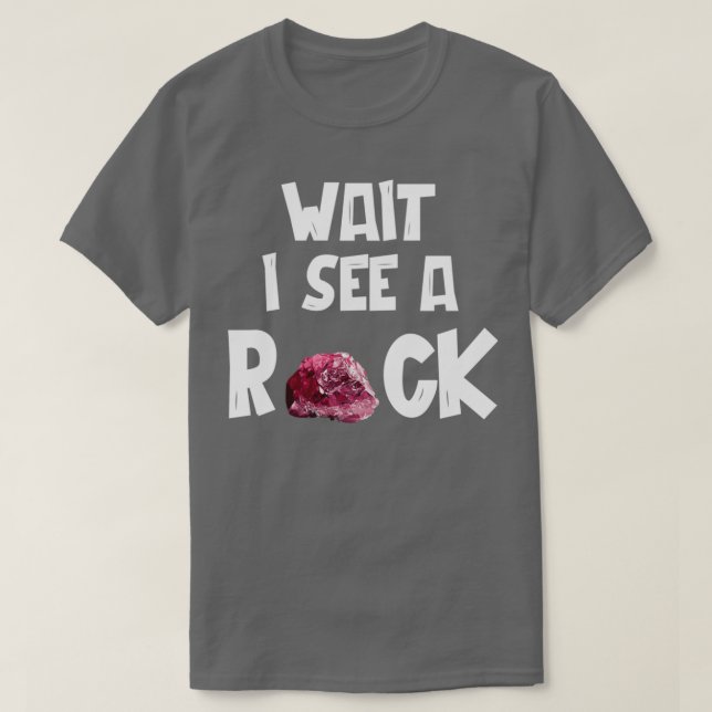 Rock Collector Minerals T-Shirt (Design Front)