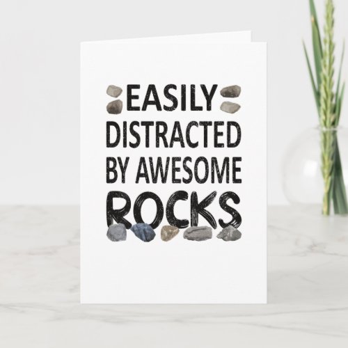 Rock Collector Rockhounding Geology Geologist Card