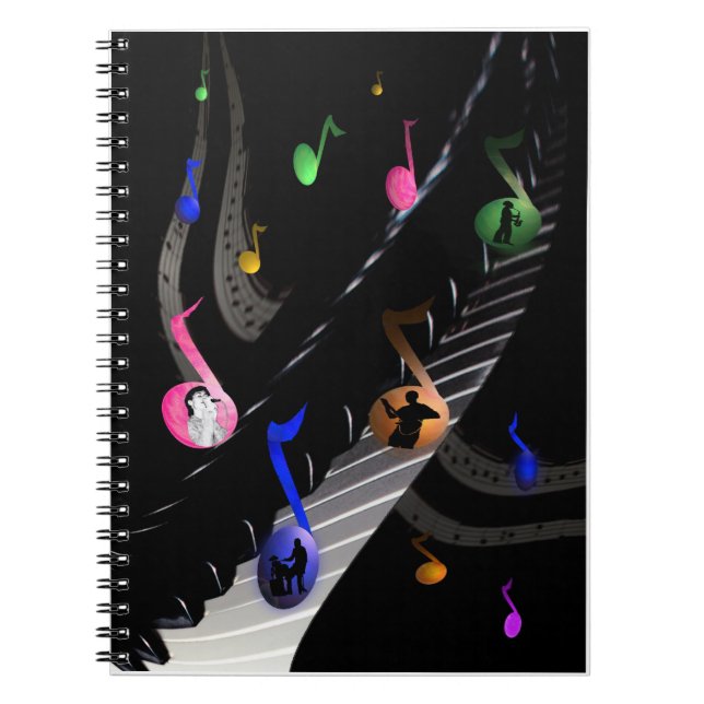Rock Cool notes Notebook (Front)