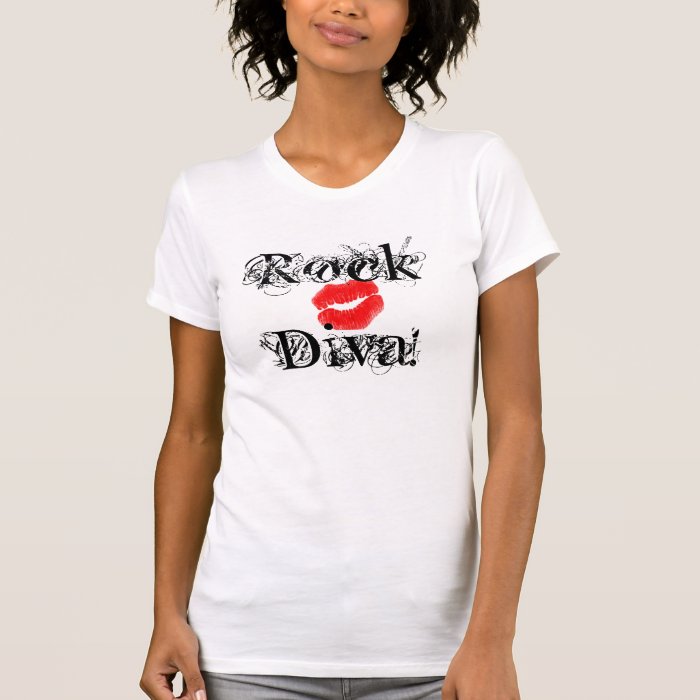 Rock Diva, Divas Rock I T Shirt   Customizable