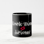 "Rock Diva-licious! In Black" Mug - Customizable