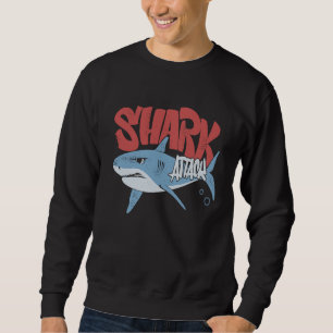 Rock Dolphin A Great Week For A Shark To Stay Posi Sweatshirt
