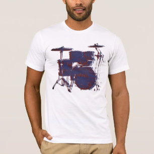 Rock Drummer Stylish Drums T-Shirt