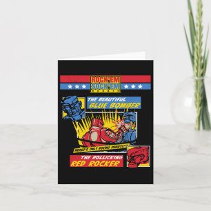 Rock em Sock em - Boxing Robots Comic Page  Card