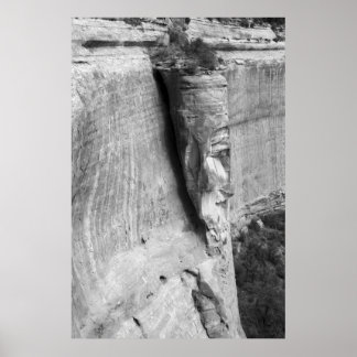 Rock Face Poster