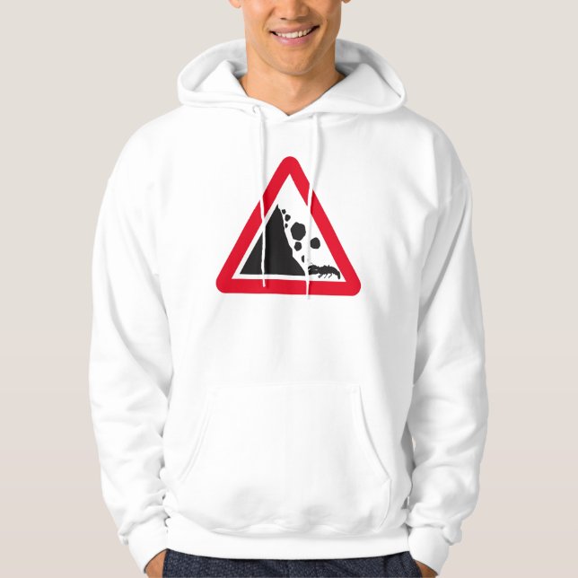 Rock fall lobster hoodie (Front)