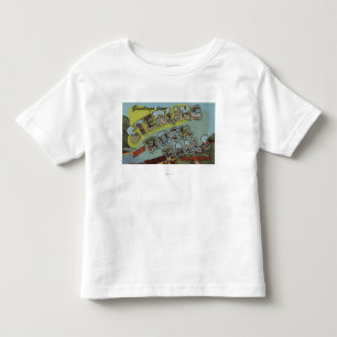 Rock Falls - Large Letter Scenes Toddler T-shirt