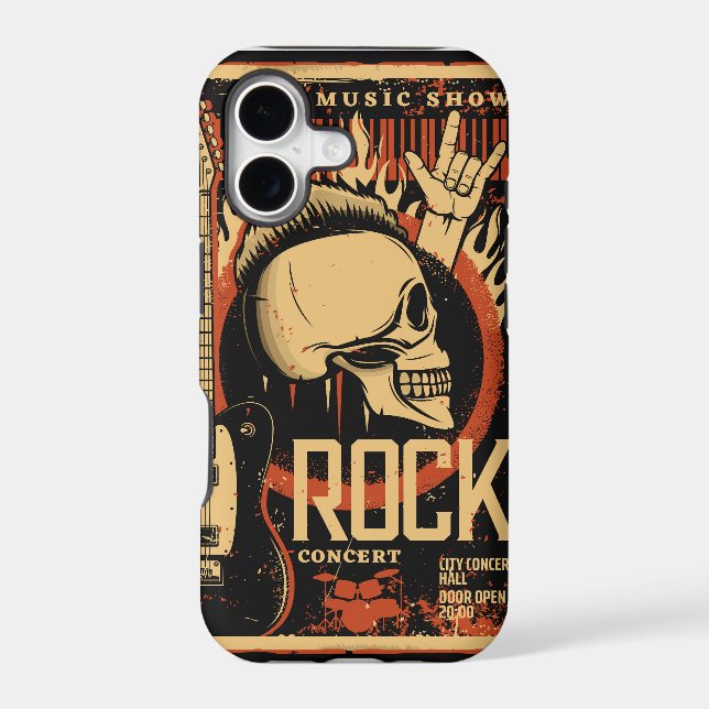 Rock fest iphone case (Back)