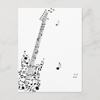 Rock festival postcard