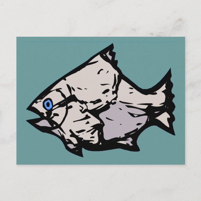 Rock Fish t Postcard (Front)