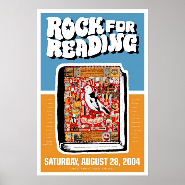 Rock for Reading Poster (Front)
