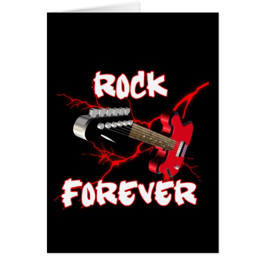 Rock forever cards (Front)