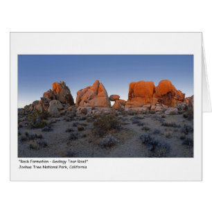 " Rock Formation - Geology Tour Road " Cards