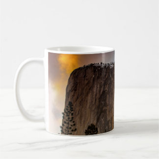 ROCK FORMATION WITH LAVA DURING DAYTIME COFFEE MUG