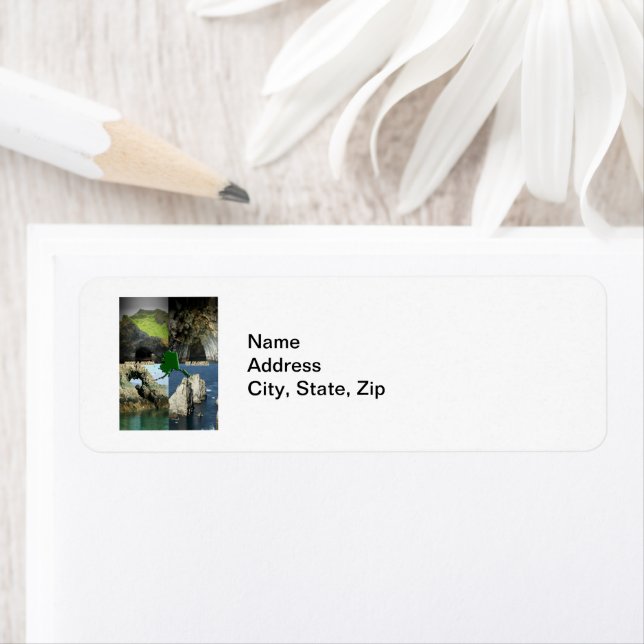 Rock Formations and Caves in Alaska Collage Label (Insitu)