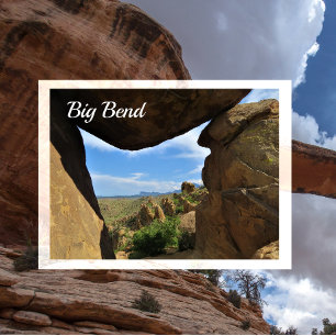 Rock Formations, Big Bend National Park, TX Postcard
