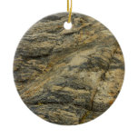 Rock from Joshua Tree Abstract Nature Photography Ceramic Ornament