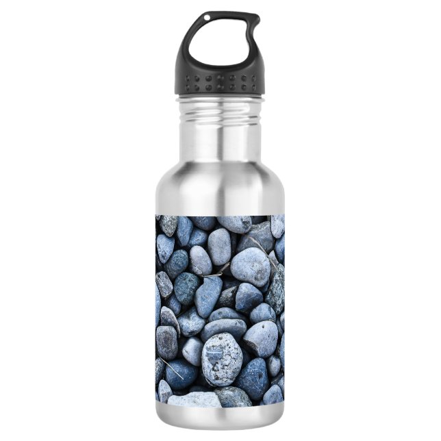 Rock Garden Stainless Steel Water Bottle (Front)