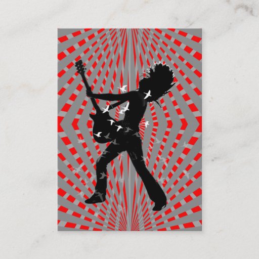 Customizable "Rock-gasm" Chubby Card Business Card