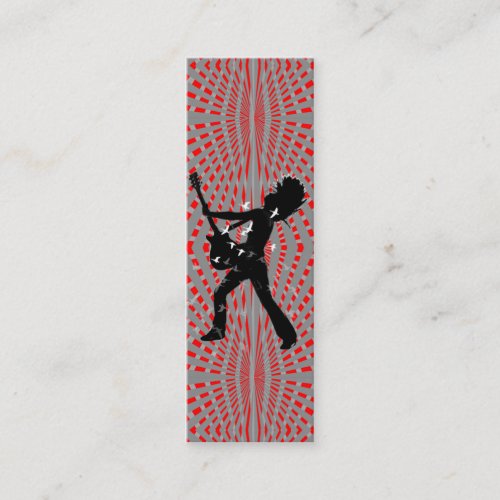 Rock-gasm - Skinny Card Business Card Templates