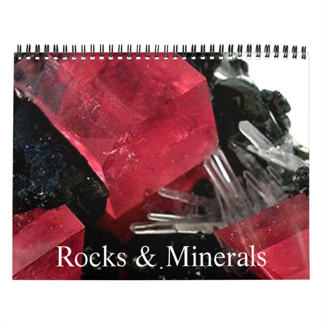 Rock & Gem Collection Calendar (Cover)