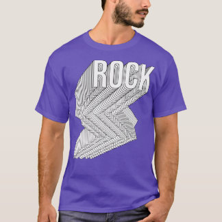 rock geometric T-Shirt