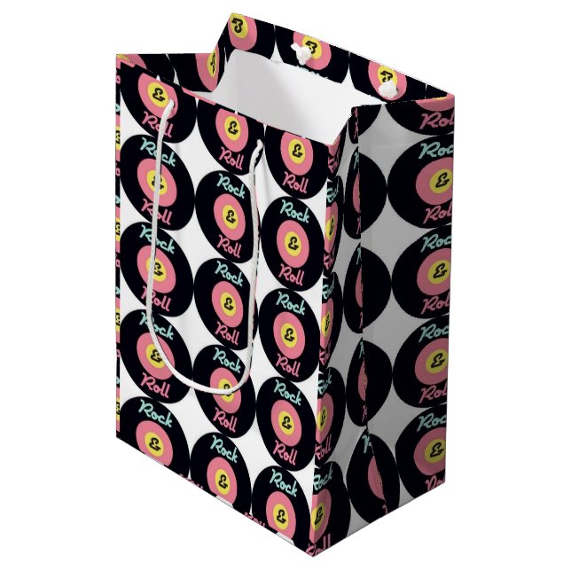 Rock gift bag (Front Angled)
