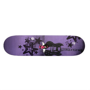 Rock Girl Skateboard Deck