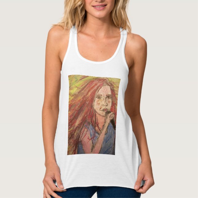 Rock Girl Tank Top (Front)