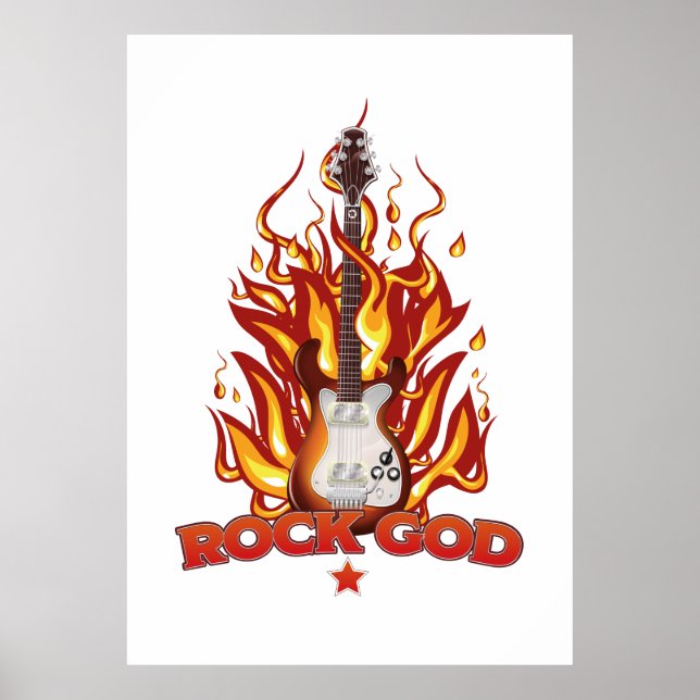 Rock God Poster (Front)