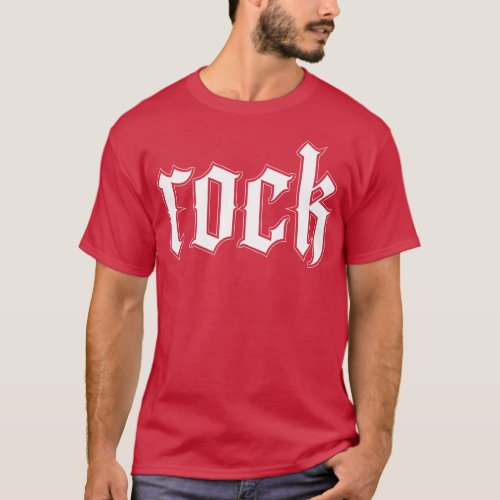 rock gothic T_Shirt