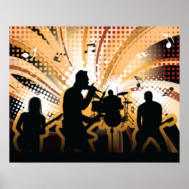 Rock Group Poster (Front)