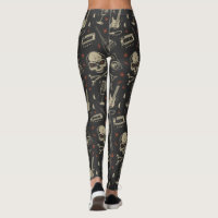 Unique designer leggings for rocknroll & grunge festival lovers