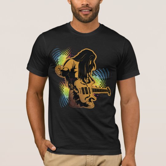 rock guitar grunge tshirt
