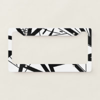 Rock Guitar License Plate Frame