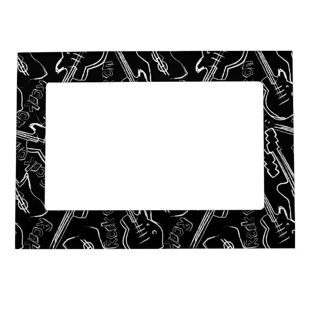 Rock guitar magnetic frame (Front)