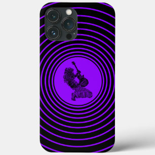 Rock Guitar Player iPhone Case - Custo Colors