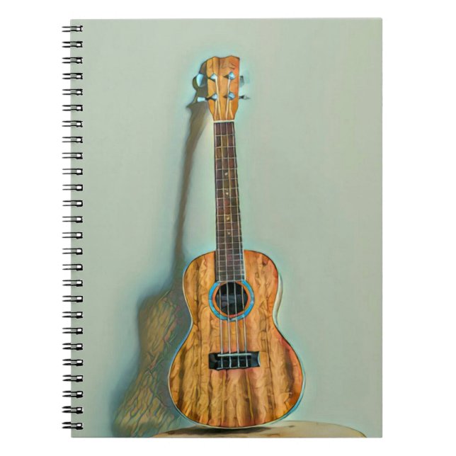 Rock guitar player notebook (Front)