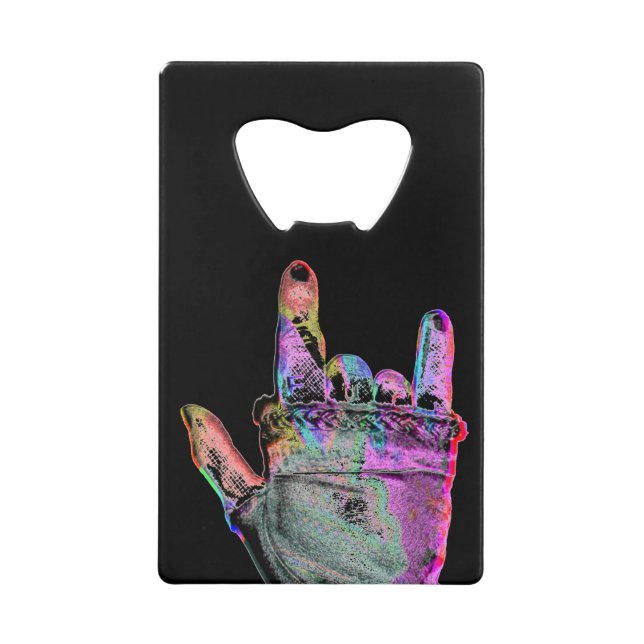 Rock Hand Bottle Opener (Front)