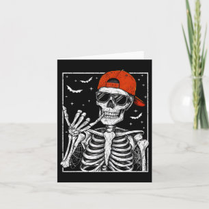 Rock Hand Halloween Costume Cool Rock Music Rocker Card
