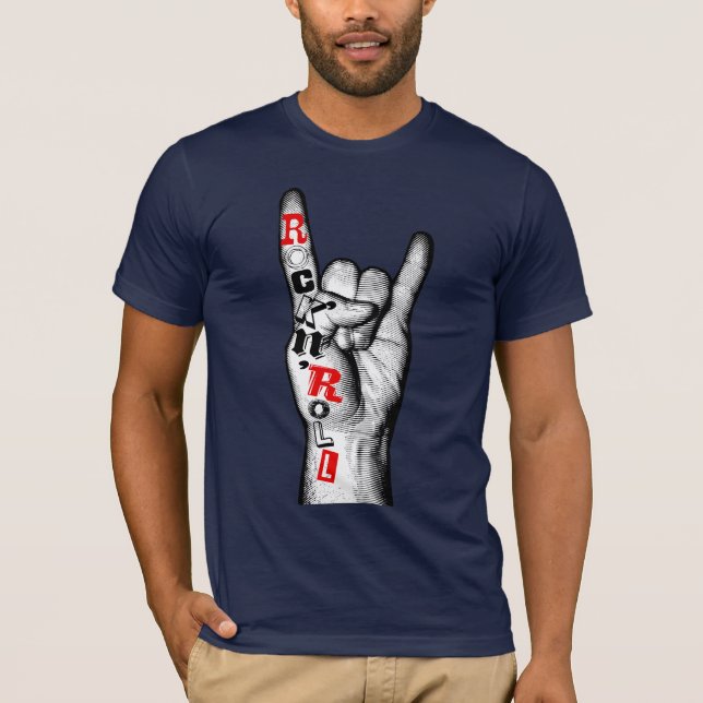 Rock hand T-Shirt (Front)
