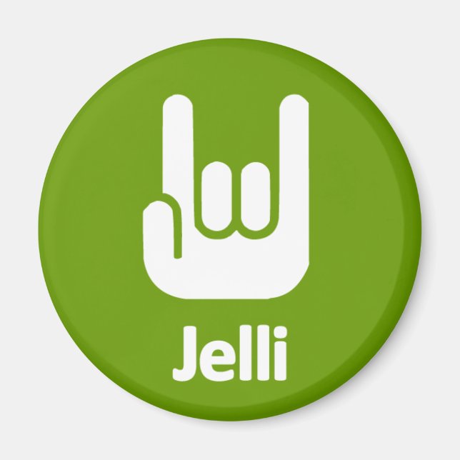 Rock Hands Magnet (Front)