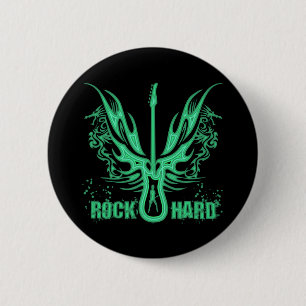 ROCK HARD PINBACK BUTTON