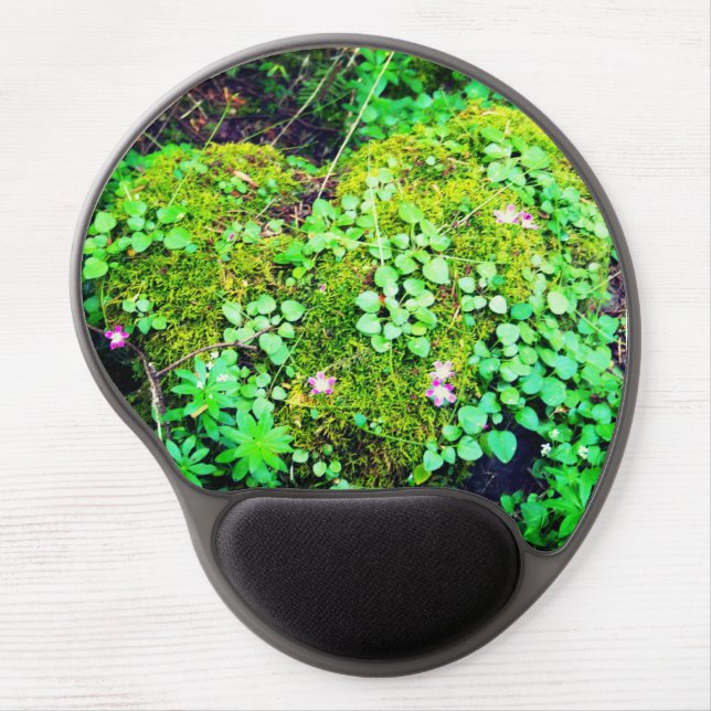 rock heart gel mouse pad (Front)