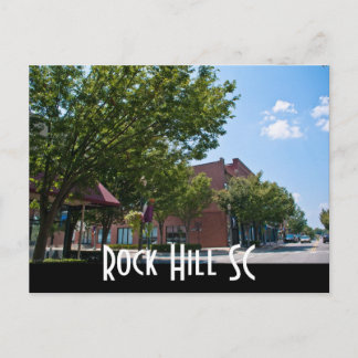 Rock Hill SC Postcard