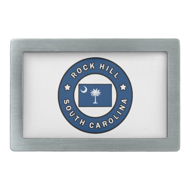 Rock Hill South Carolina Belt Buckle (Front)